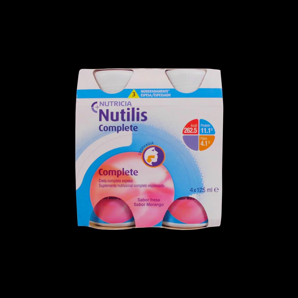 NUTILIS COMPLETE MORANGO 4X125ML